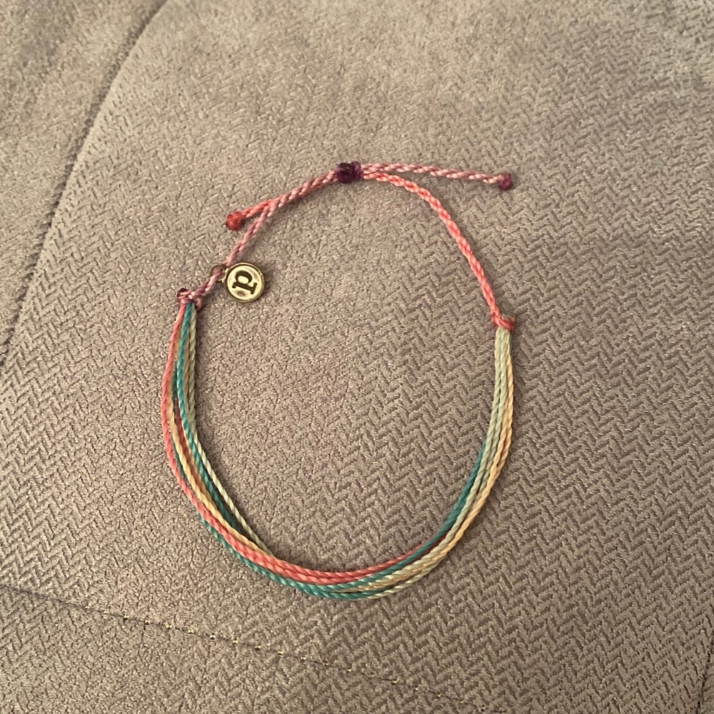Multicolored pura vida bracelet